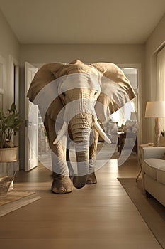 An Elephant in a room