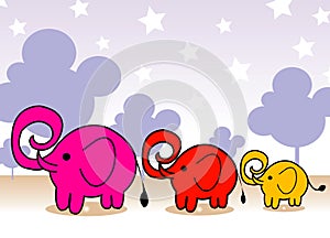 Elephant's family