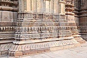 Elephant sculpture of Modhera Sun Temple