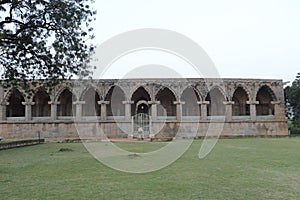 Elephant Stable at Hampi, Karnataka - archaeological site in India - India tourism