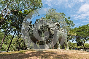 Elephant Statue Mueang Boran