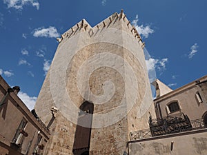 Elephant tower in Cagliari photo
