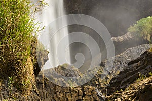 Elephant waterfalls near Nam Ban village, Dalat, Vietnam