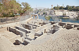 The Elephantine Island Archaeological Site, Home to an Ancient Khnum Temple