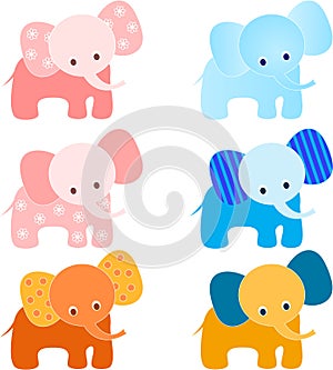 Elephants Illustrations