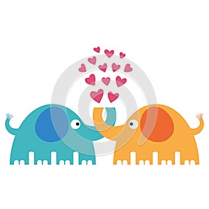 Elephants love