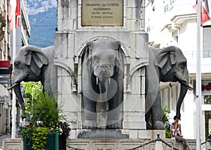 Elephants monument