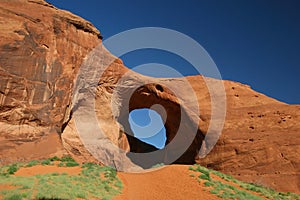 Elephantâ€™s Ear Rock Formation - Monument Valley