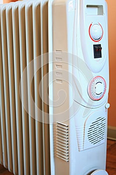 Eletric radiator heater with thermostat