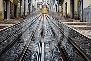 Elevador da bica in Lisbon