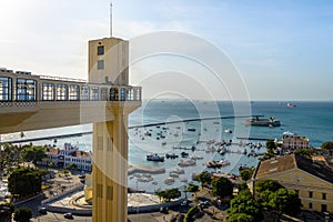 Elevador Lacerda Lacerda Elevator and Mercado Modelo - Salvador, Bahia, Brazil photo