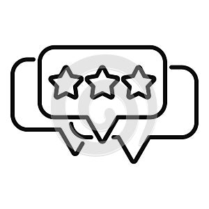 Elevate chat gaming icon outline vector. Sad normal game