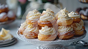 Elevate your dessert game with our homemade Zeppole, a delightful treat for any occasion.