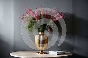 Elevate Your Home Decor Realistic Wall Vases for Stunning Floral Displays.AI Generated