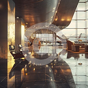 Elevate Your Travel Experience: Unwind in Luxury at the International Airport Lounge photo