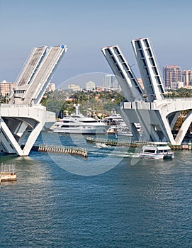 Elevated Bridge in Ft. Lauderdale photo