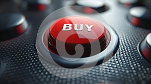 Elevated E-Commerce: 3D 'BUY' Button