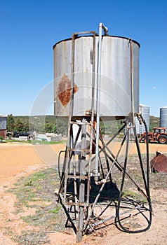 Elevated Fuel Tank