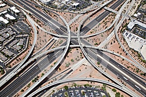 Elevated Interstate Interchange