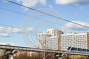 Elevated rapid transit system