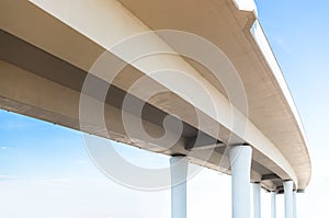 Elevated road from below