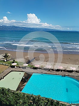 beachside swimming pool