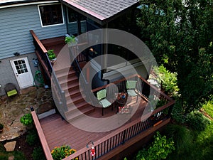 Elevated view of a Remodeled home