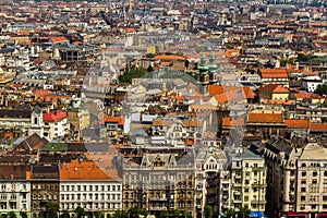Rooftop view of Budapest