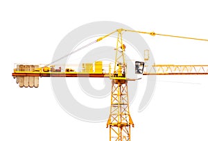 The elevating crane