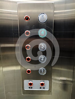 Elevator button touchless