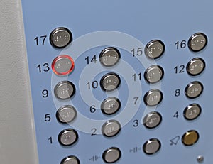 Elevator Control Panel