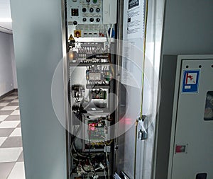 elevator control panel maintenance. Out of service elevator. elevator control system components. Safety system.