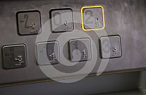 Elevator keypad