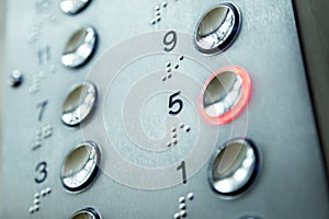 Elevator keypad