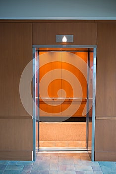 Elevator Lift Entrance Door Open