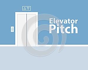 Elevator pitch concept