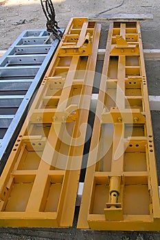 Elevator shaft formwork