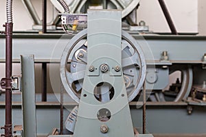 Elevator shaft maintenance cable control