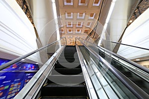 Elevator in the shopping mall