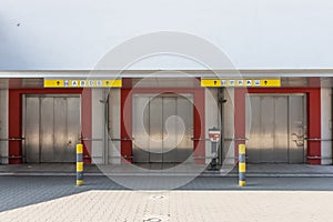 Elevators at Berlin Tegel Airport photo