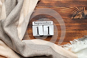 Eleventh day of autumn month calendar september
