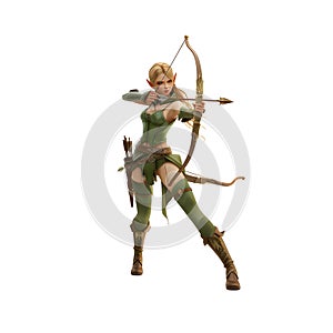 Elf female archer