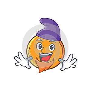 Elf orange fruit cartoon character