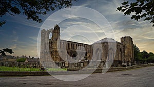 The Elgin Cathedral  in Scotland