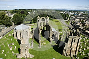 Elgin Cathedral & Town