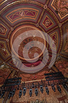 The Elgin and Winter Garden Theatre Centre`s ceiling