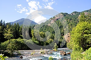 Elhwa River, Olympic National Park, Washington