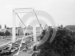 The Elisabeth Bridge in Budapest