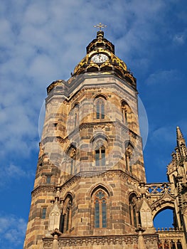 Elisabeth Cathedral tower in Kosice city