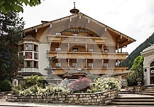 Elisabeth hotel in Mayrhofen. Austria